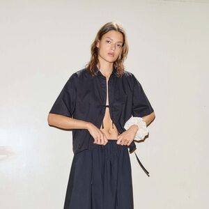 Deiji Studios Tie Up Shirt NWOT